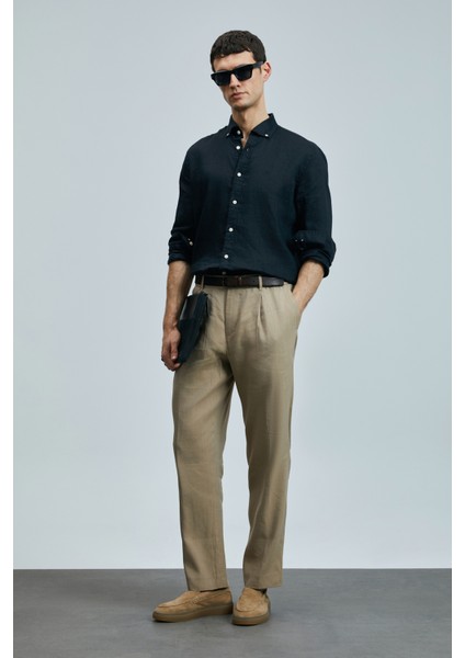 Tom Smart Erkek Chino Pantolon Slim Fit Lacivert modelleri