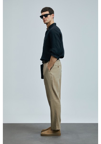 Tom Smart Erkek Chino Pantolon Slim Fit Lacivert indirimleri