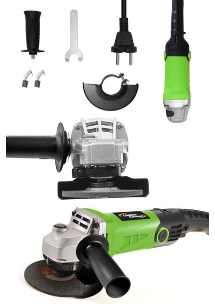 Devir Ayarlı, 1500W, 115MM Taşlama Makinesi, Güçlü ve Kullanışlı El Aleti