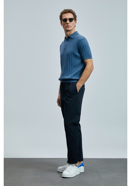 Glen Smart Erkek Chino Pantolon Slim Fit Siyah fırsatları