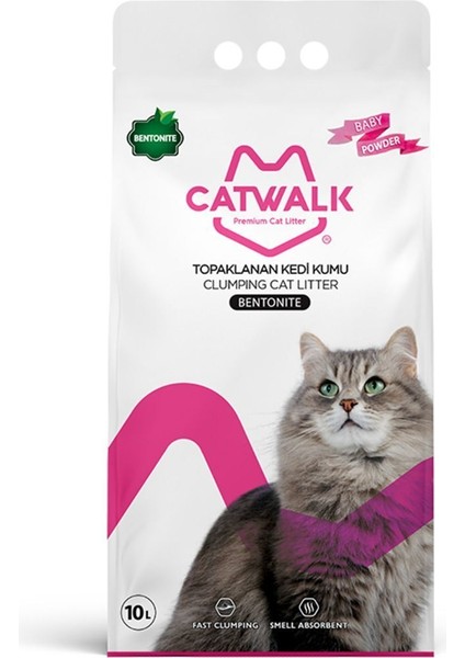 Bebek Pudralı Kedi Kumu , Ince Taneli Kedi Kumu 10 Lt modelleri
