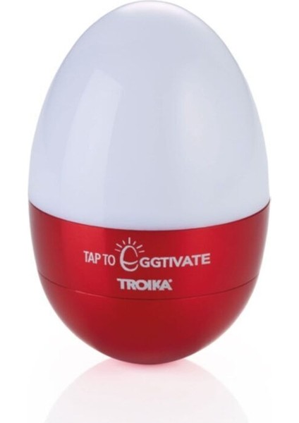 Yumurta Şeklinde LED Işıklı Kırmızı Anahtar, Şık ve Kullanışlı Tasarım