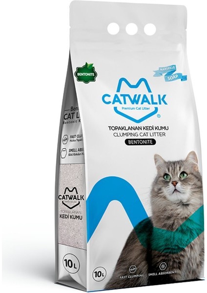 Marsilya Sabunu Kokulu Kedi Kumu 10 Lt