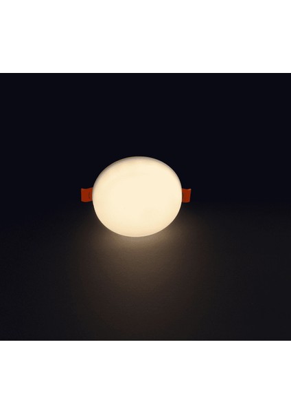 Noas YL12 1001 Sıva Altı 10W Ayarlanabiilr Çerçevesiz LED Spot 3200K Gün Işığı - Priz ve Anahtar Için Uyumlu Çerçeve