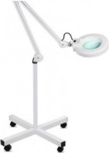 Ayaklı Mercekli Beyaz Lamba, Detaylı Aydınlatma Için Ideal Seçenek