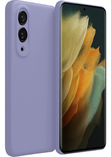Samsung Galaxy S25 Edge First Silikon - Lila Gnzrz