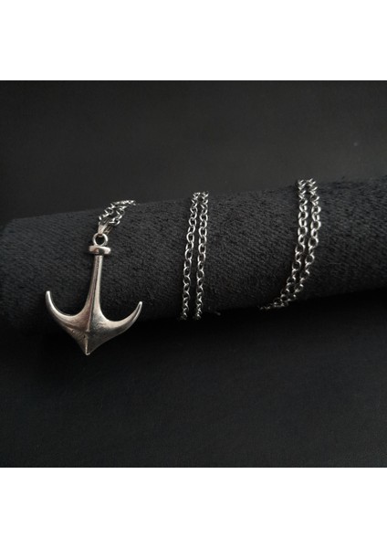 Denizci Çapa Figürlü Kolye