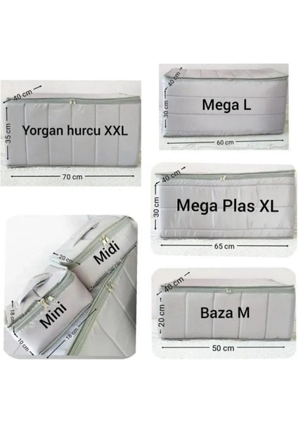 Şık Füme Xxl Hurç Yorgan Koruyucu, Güçlü ve Hafif Tasarım fırsatları