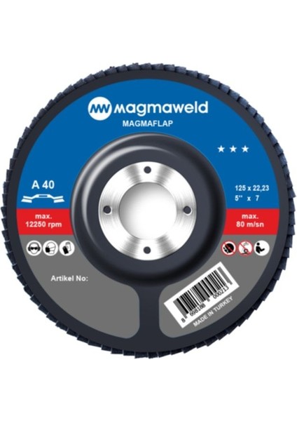 80 Kum-Ao 125X22 mm Dayanıklı Yüzey Kaplama Ürünü