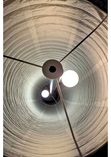 Beyaz Akordiyon Lambader Kağıdı, Hafif ve Şık Tasarım Için Ideal Seçim