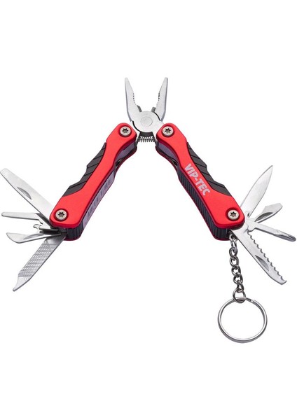 VT875191 Mini Multitool 9 Fonksiyon Katlanır Çok Amaçlı Alet