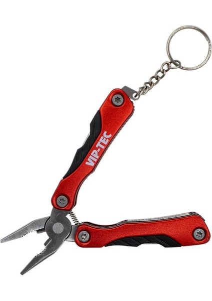 VT875191 Mini Multitool 9 Fonksiyon Katlanır Çok Amaçlı Alet