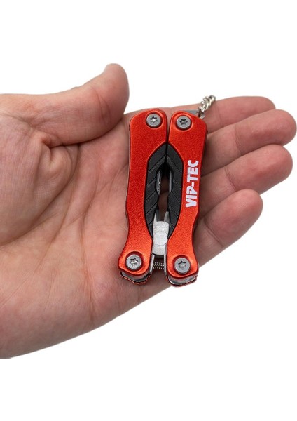 VT875191 Mini Multitool 9 Fonksiyon Katlanır Çok Amaçlı Alet