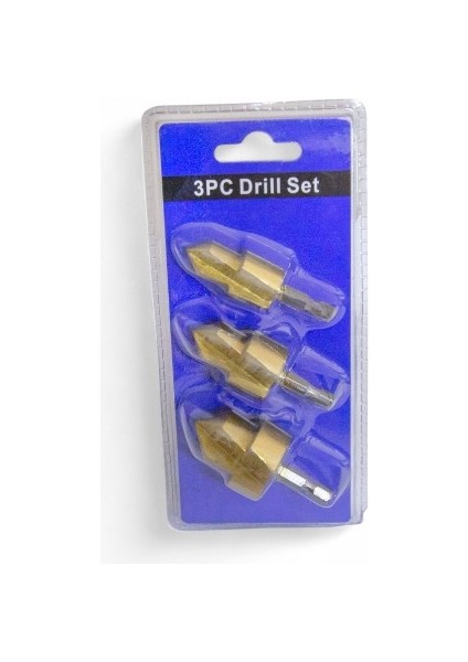 3 Pcs 15-19 mm 18-24 mm 24-31 mm Dril Set