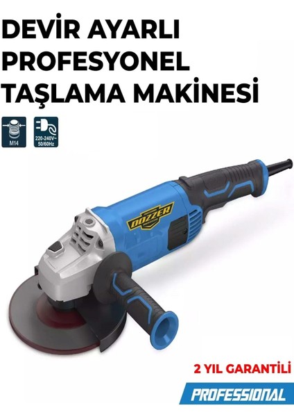 1500W Bakır Sargılı Spiral Taşlama Makinesi, Ayarlı Devir, 115-125MM, Taşlı, Hafif fiyatları
