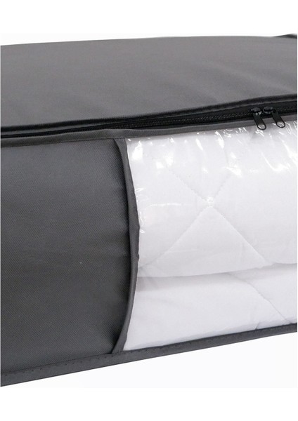 3'lü Set Büyük Boy Çekyat ve Baza Altı Düzenleyici Hurç Antrasit Gri modelleri