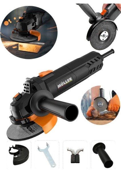 4500W Çelik Şanzuman Bakır Sargılı Taşlama ve Demir Kesme Makinesi