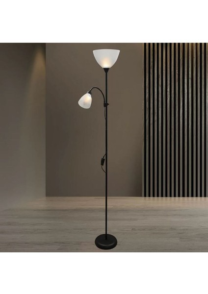 Siyah Iç Mekan Köşe Lambası Çelik ve Plastik, E27/E14, Max 40W fiyatları