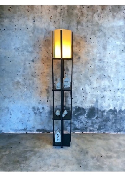 Siyah Raflı Lambader, Aksesuar ve Kitaplık Ihtiyacınıza Şık Çözüm fiyatları