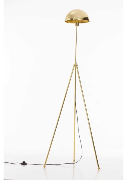 Şık Metal Tripod Mantar Şapkalı Dekoratif Lambader, Modern ve Zarif Tasarım modelleri