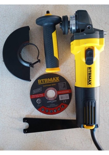 Güçlü 115 mm Taşlama Makinesi 750W, Dayanıklı ve Yüksek Performanslı Araç