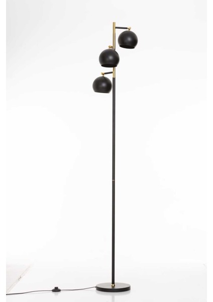 Şık 3'lü Metal Lambader, Modern ve Zarif Dekoratif Aydınlatma Seti