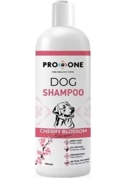 Kırmızı Kiraz Çiçeği Kokulu Köpek Şampuanı 400 ml