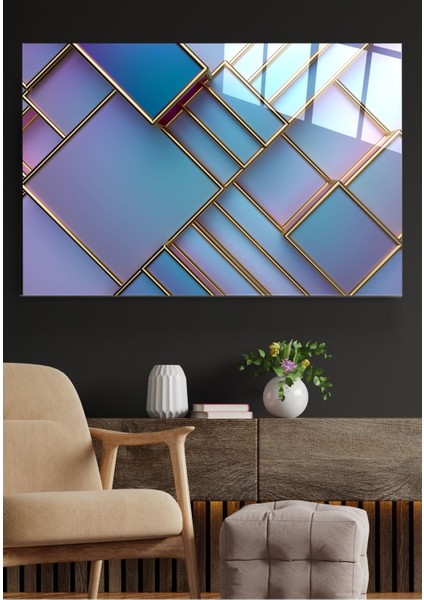Soyut Cam Tablo, Dekoratif Cam Tablo