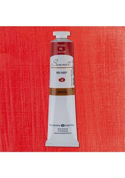 Sonnet Yağlı Boya 46 ml Red Deep 348