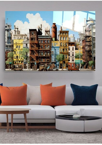 Amerika Cam Tablo, Dekoratif Cam Tablo