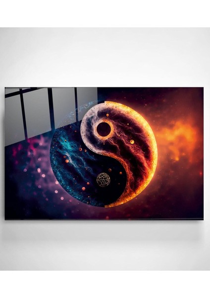 Yin Yang Cam Tablo, Dekoratif Cam Tablo fiyatları