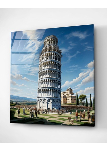 Pisa Kulesi Cam Tablo, Dekoratif Cam Tablo fırsatları