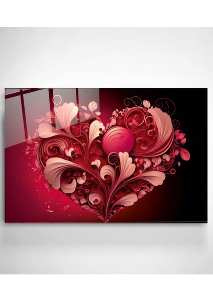 Kalp Cam Tablo, Dekoratif Cam Tablo fiyatları