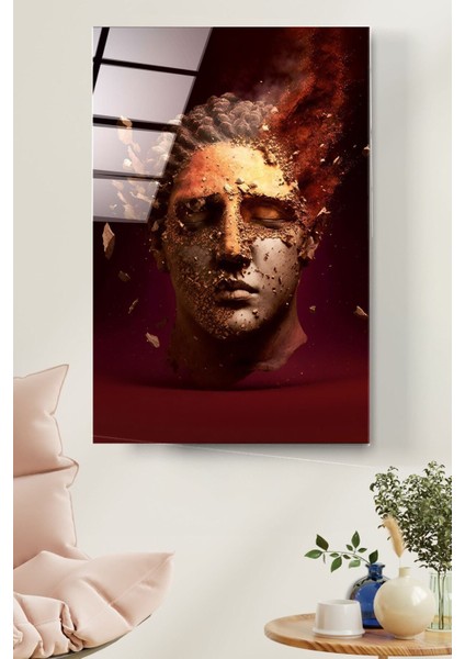 Yunan Tanrısı Ares Cam Tablo, Dekoratif Cam Tablo fiyatları