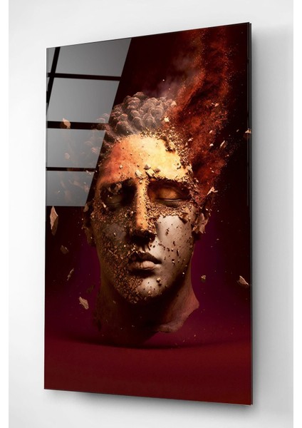 Yunan Tanrısı Ares Cam Tablo, Dekoratif Cam Tablo indirimleri