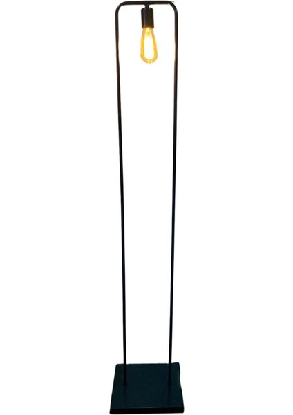 Şık Siyah Kıvrım Lambader ile Evinize Zarafet Katın