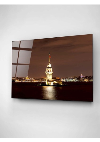 Kız Kulesi Cam Tablo, Dekoratif Cam Tablo fırsatları
