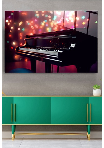 Piyano Cam Tablo, Dekoratif Cam Tablo