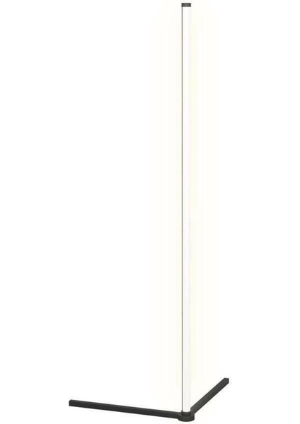 Siyah Dökme Çelik Köşe Lambası, Rgb Işık, IP20, 14.6W, 40 cm