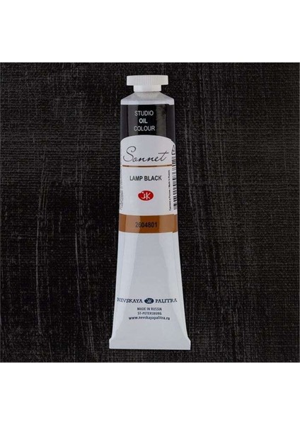 Sonnet Yağlı Boya 46 ml Lamp Black 801
