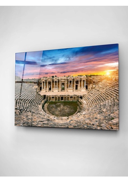 Aspendos Antik Kenti ve Tiyatrosu Cam Tablo, Dekoratif Cam Tablo fırsatları