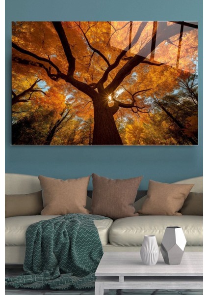 Ağaç Cam Tablo, Dekoratif Cam Tablo