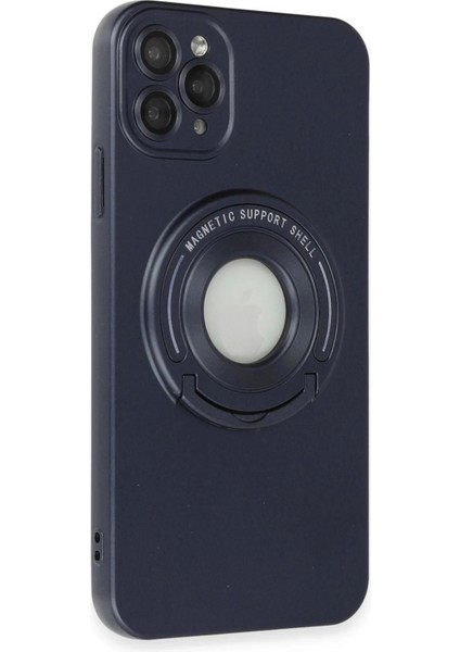 Newface iPhone 11 Pro Max Kılıf Lukka Magneticsafe Kapak - Lacivert fiyatları