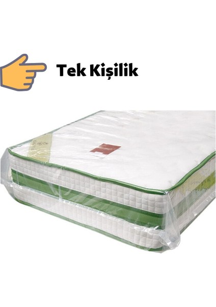 Kalın Tek Kişilik Yatak Koruma Hurcu, Taşıma ve Saklama Poşeti, Baza Ambalajı