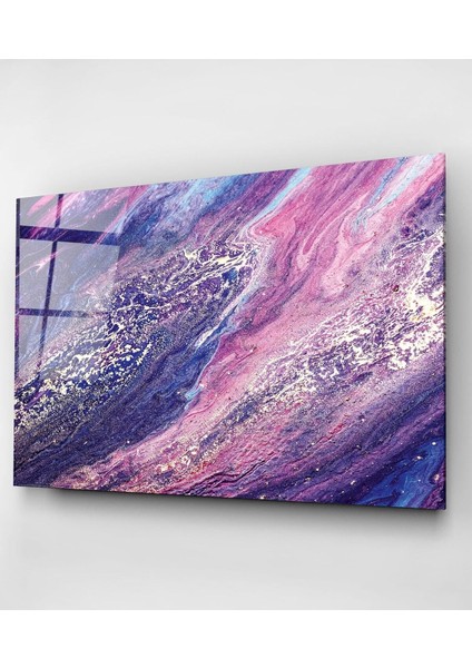 Purple And Pink Cam Tablo, Dekoratif Cam Tablo indirimleri
