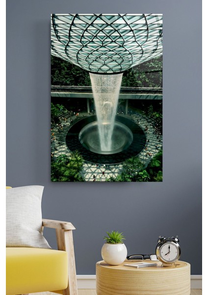 Jewel Changi Airport Cam Tablo, Dekoratif Cam Tablo modelleri