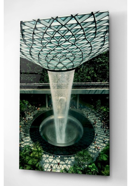 Jewel Changi Airport Cam Tablo, Dekoratif Cam Tablo fırsatları