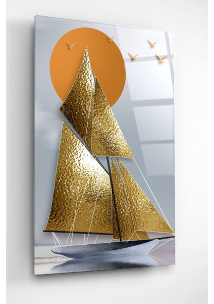 Yelkenli Cam Tablo, Dekoratif Cam Tablo modelleri