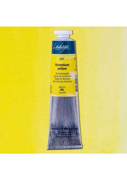 Ladoga Yağlı Boya 46 ml Strontium Yellow 207