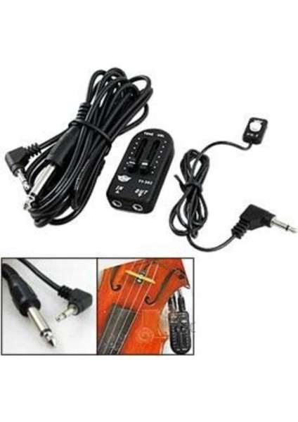 Manyetik Enstrüman Pick-Up, Yüksek Kaliteli Akustik ve Elektrikli Çalgılar Için